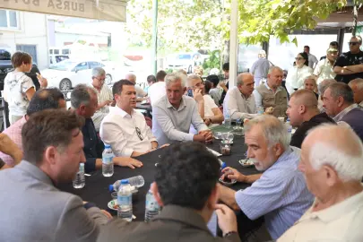 Bursa Osmangazi'de Başkan Aydın sorunları yerinde dinliyor