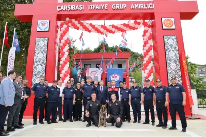 Çarşıbaşı modern itfaiye merkezine kavuştu
