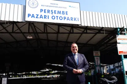 Manisa Büyükşehir'den Perşembe Pazarı'nda otopark hamlesi