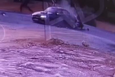 Motosiklet sürücüsünün öldüğü kazanın kamera görüntüsü ortaya çıktı